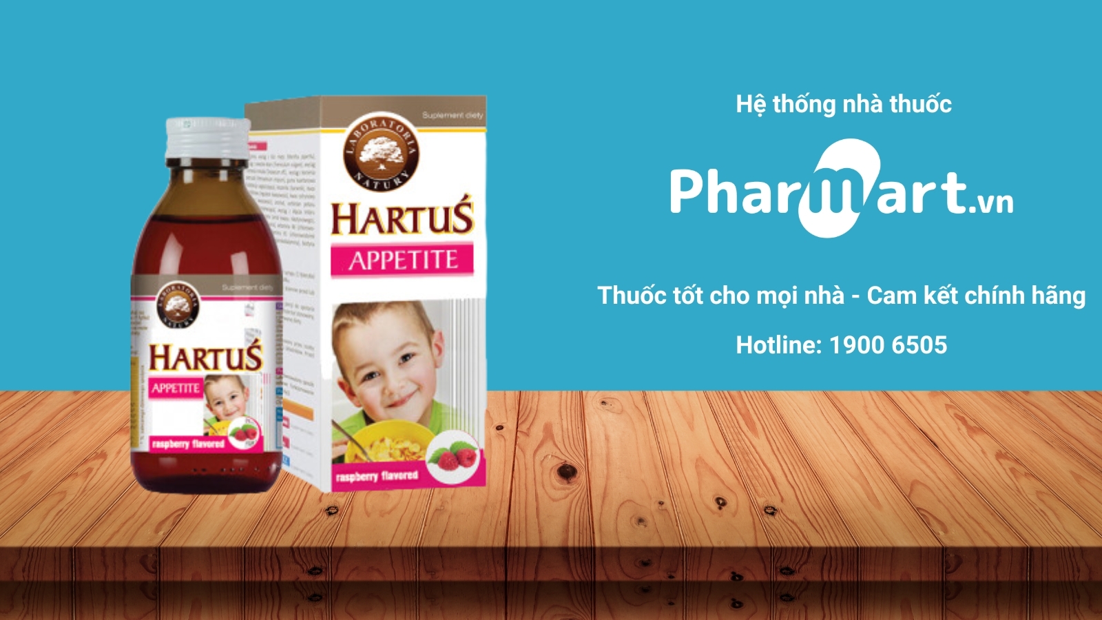 Mua ngay Siro Hartus Appetite chính hãng tại Pharmart.vn