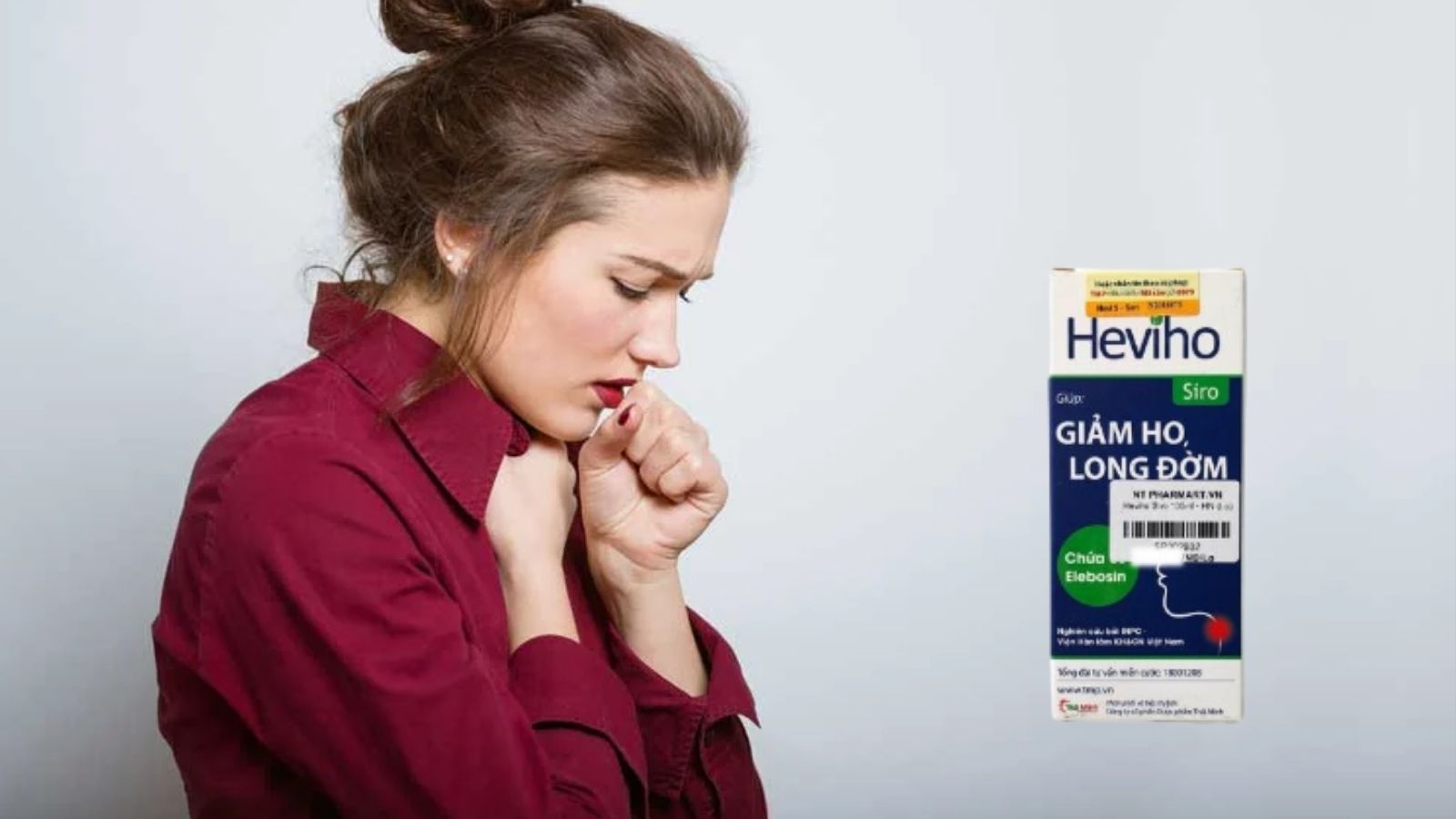 Siro Heviho - Giảm ho, long đờm, hỗ trợ hỗ hấp