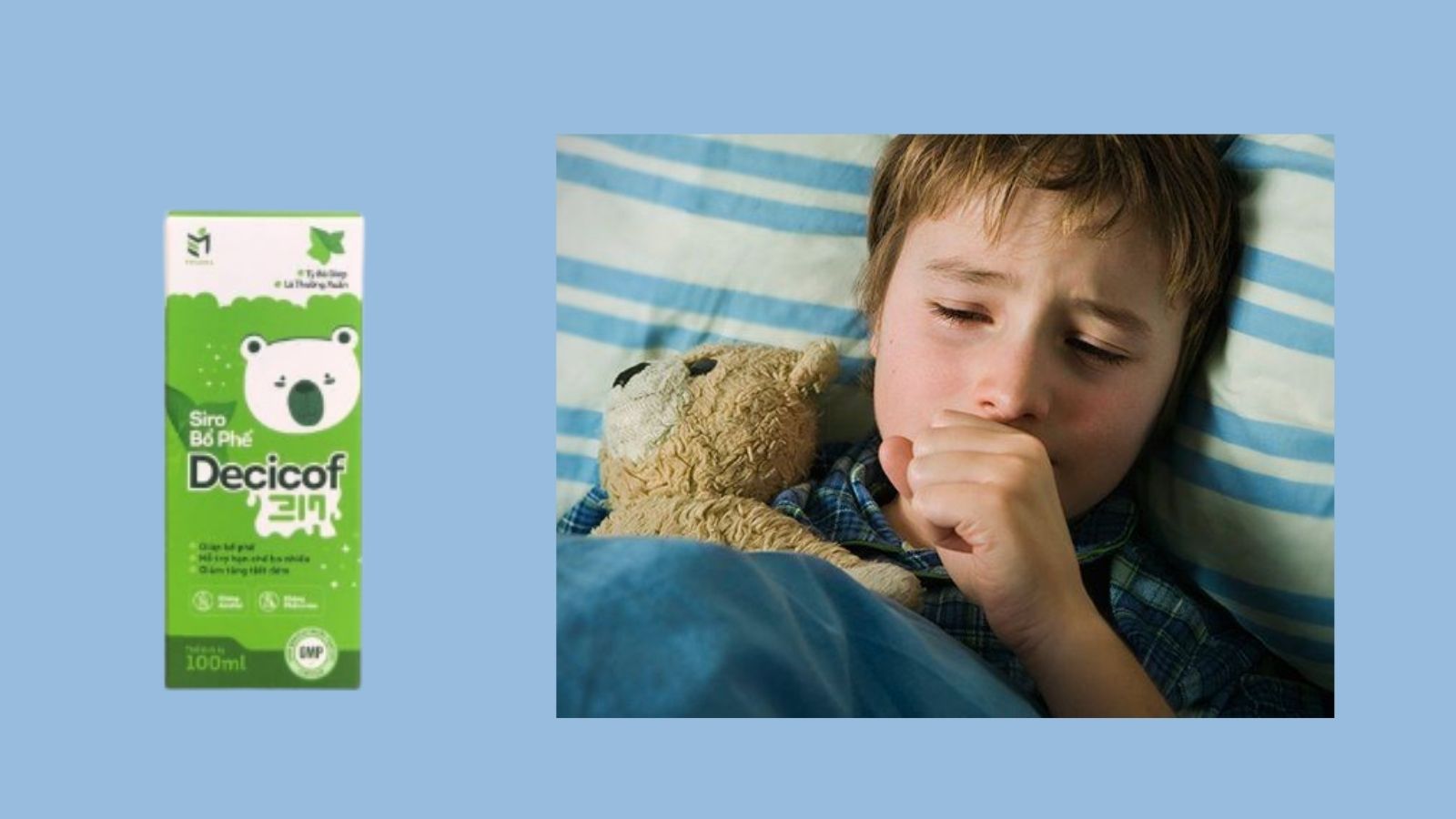 Siro ho Decicof 3M lọ 100ml - Giảm ho, giảm long đờm