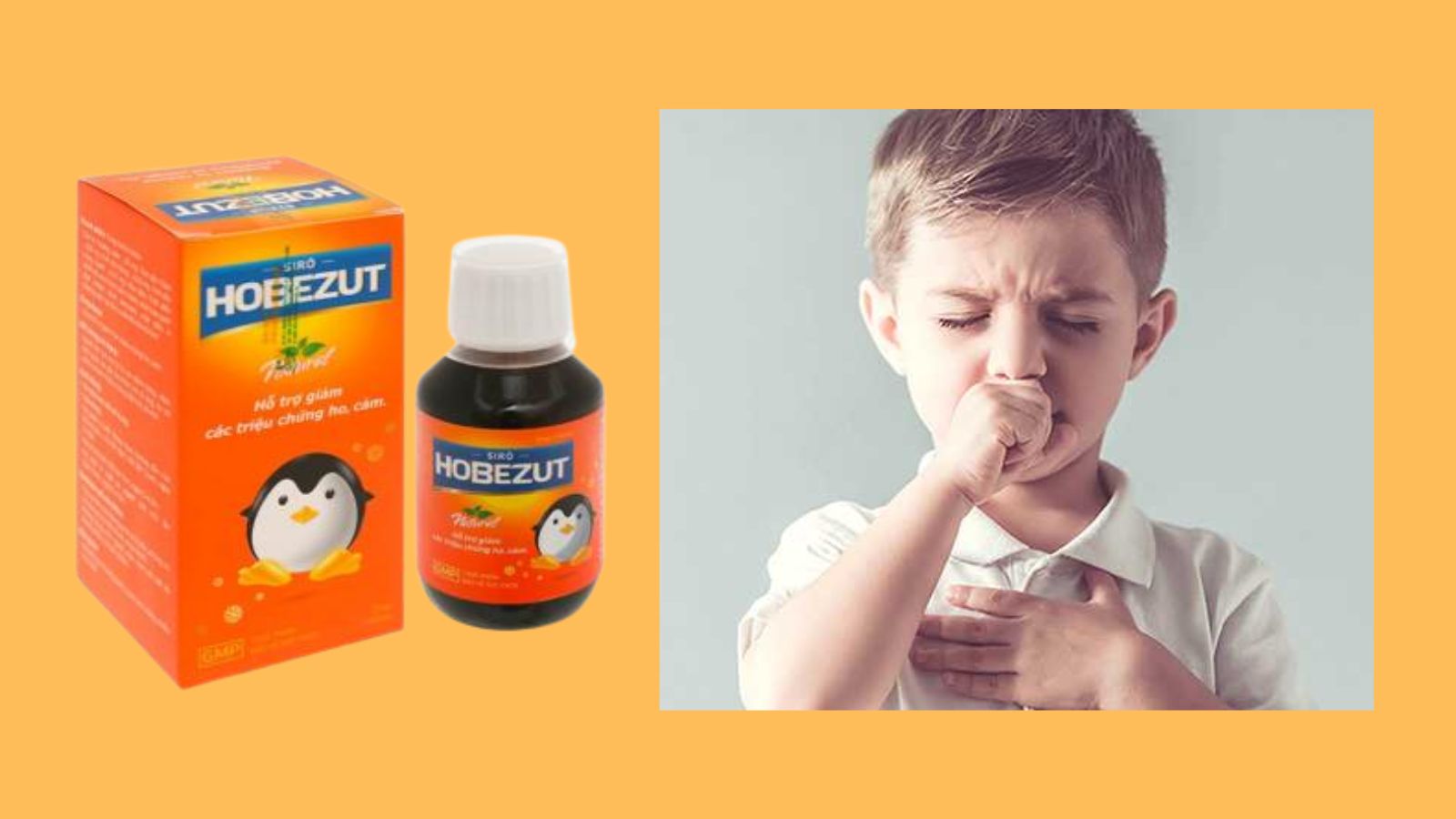    Siro Hobezut chai 110ml - Hỗ trợ giảm ho