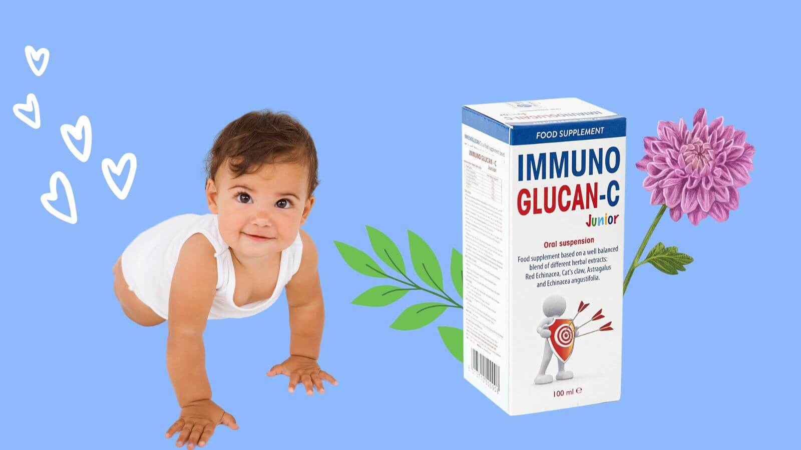 Tăng sức đề kháng và hệ miễn dịch cho Bé