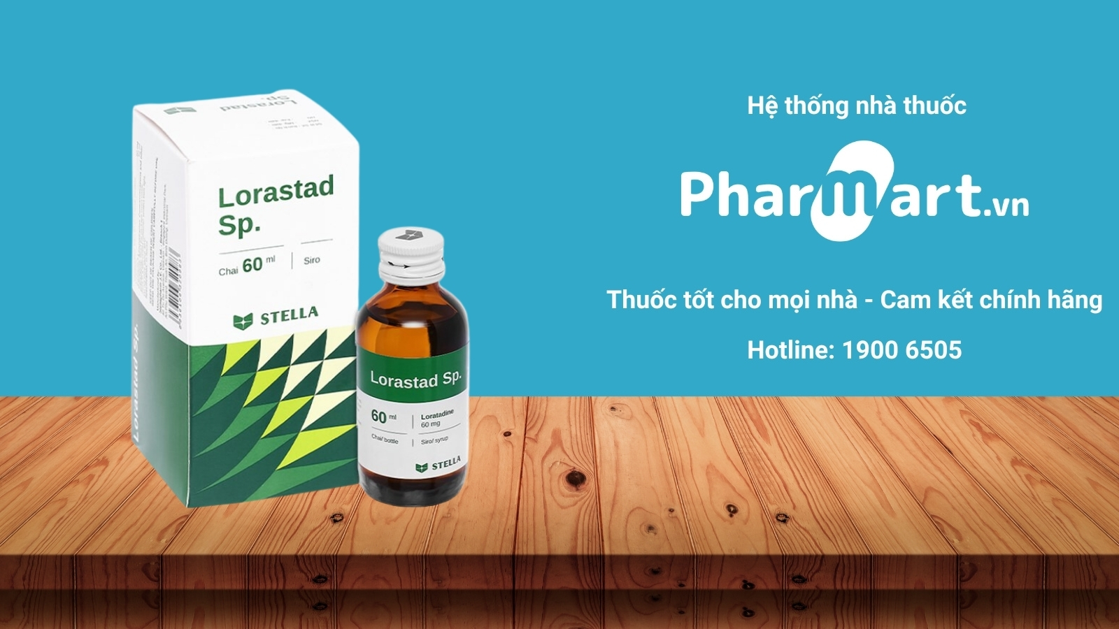 Mua ngay siro Lorastad Sp chính hãng tại Pharmart.vn