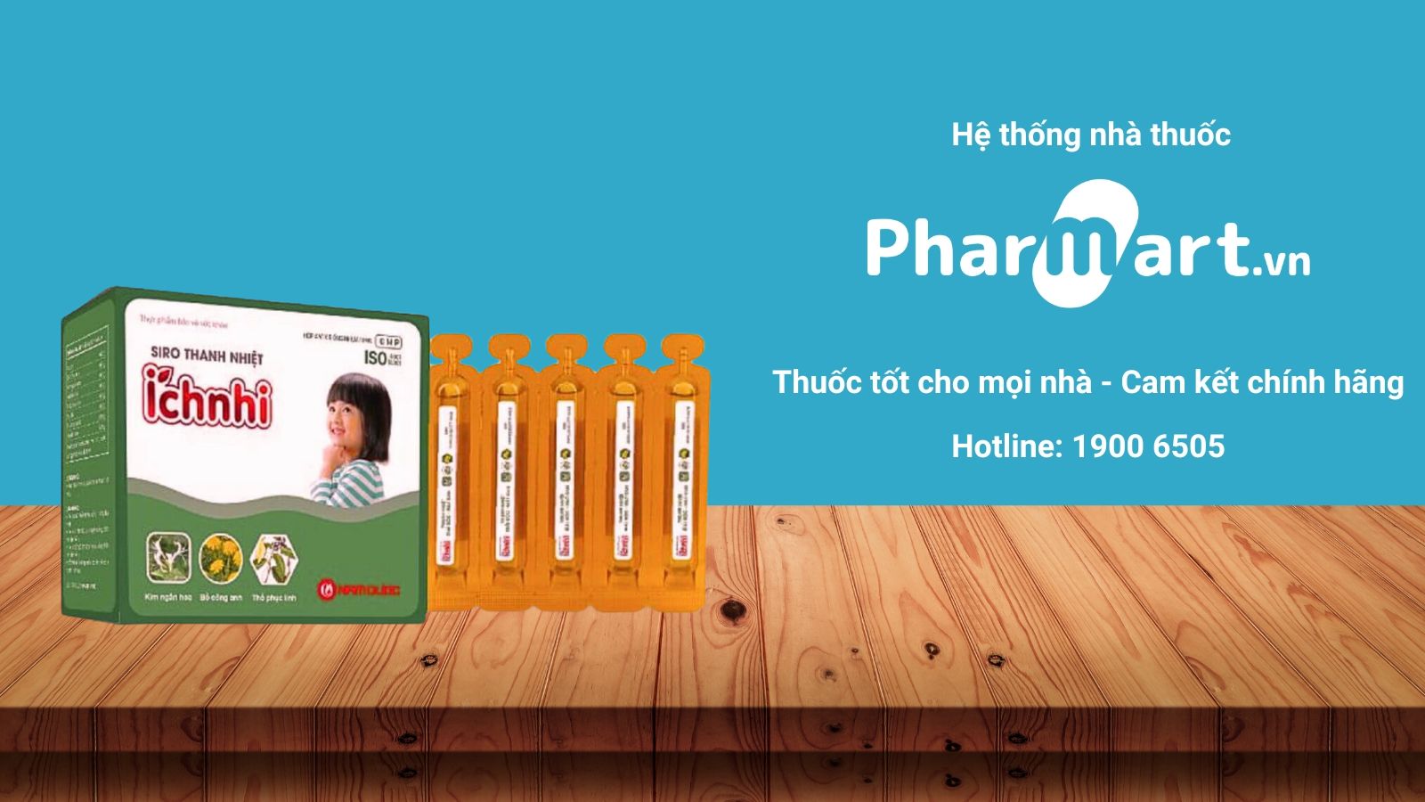 Mua ngay Siro thanh nhiệt Ích Nhi tại Pharmart.vn