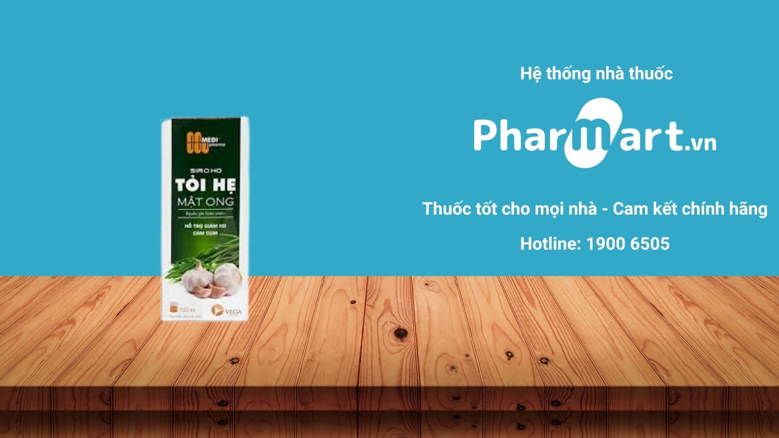 Mua Siro tỏi hẹ mật ong Medipharma chính hãng tại Pharmart.vn 