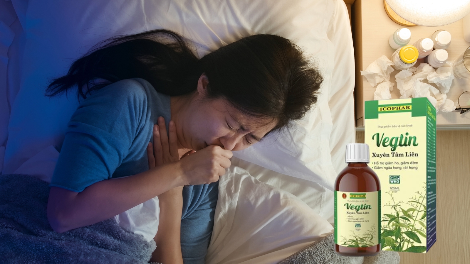 Siro Vegtin xuyên tâm liên - Trợ thủ đặc lực giảm ho, long đờm