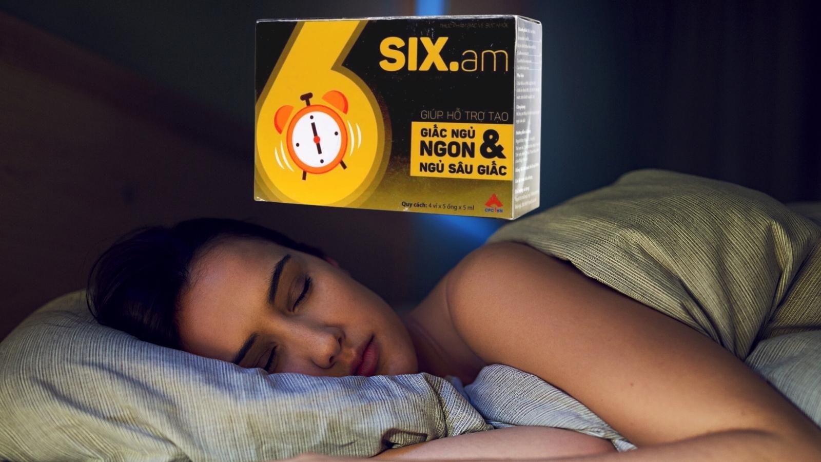 Six AM - Hỗ trợ tạo giấc ngủ ngon, ngủ sâu giấc