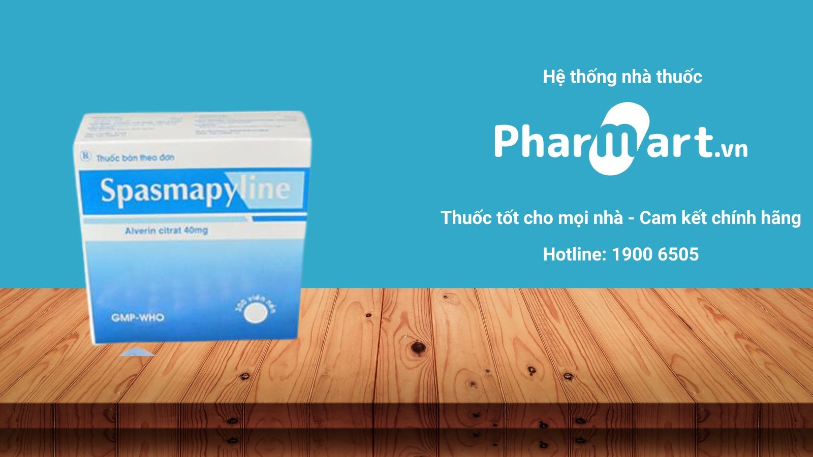 Mua ngày Spasmapyline tại Pharmart.vn