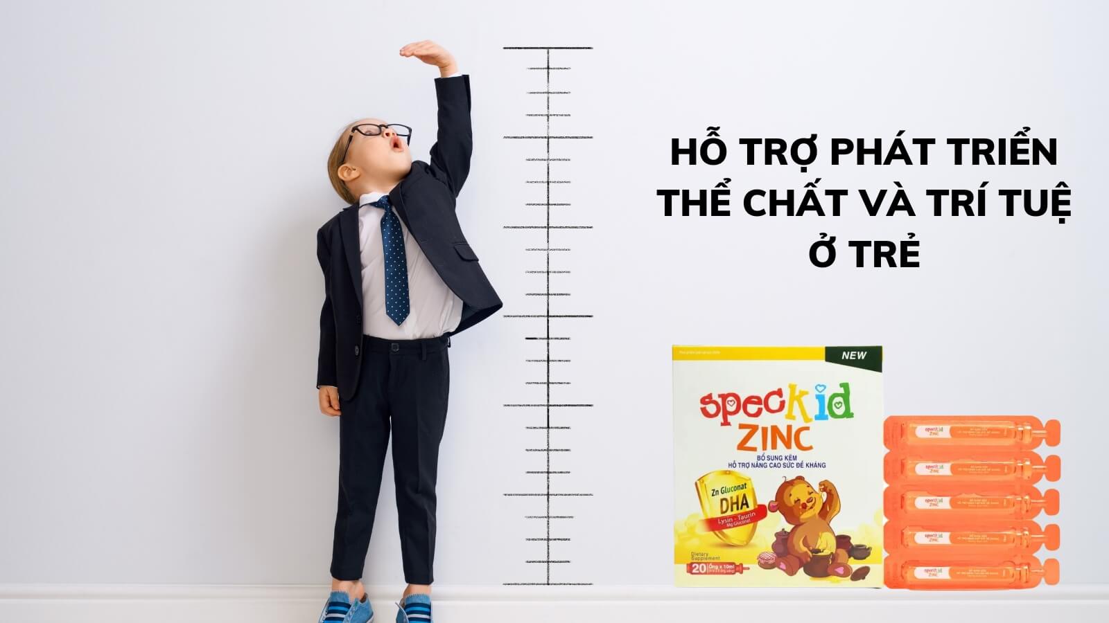 Speckid Zinc - Hỗ trợ bổ sung kẽm cho bé