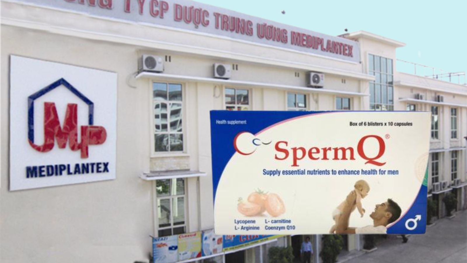 Sperm Q - Tăng khả năng sinh sản ở nam giới (60 viên)