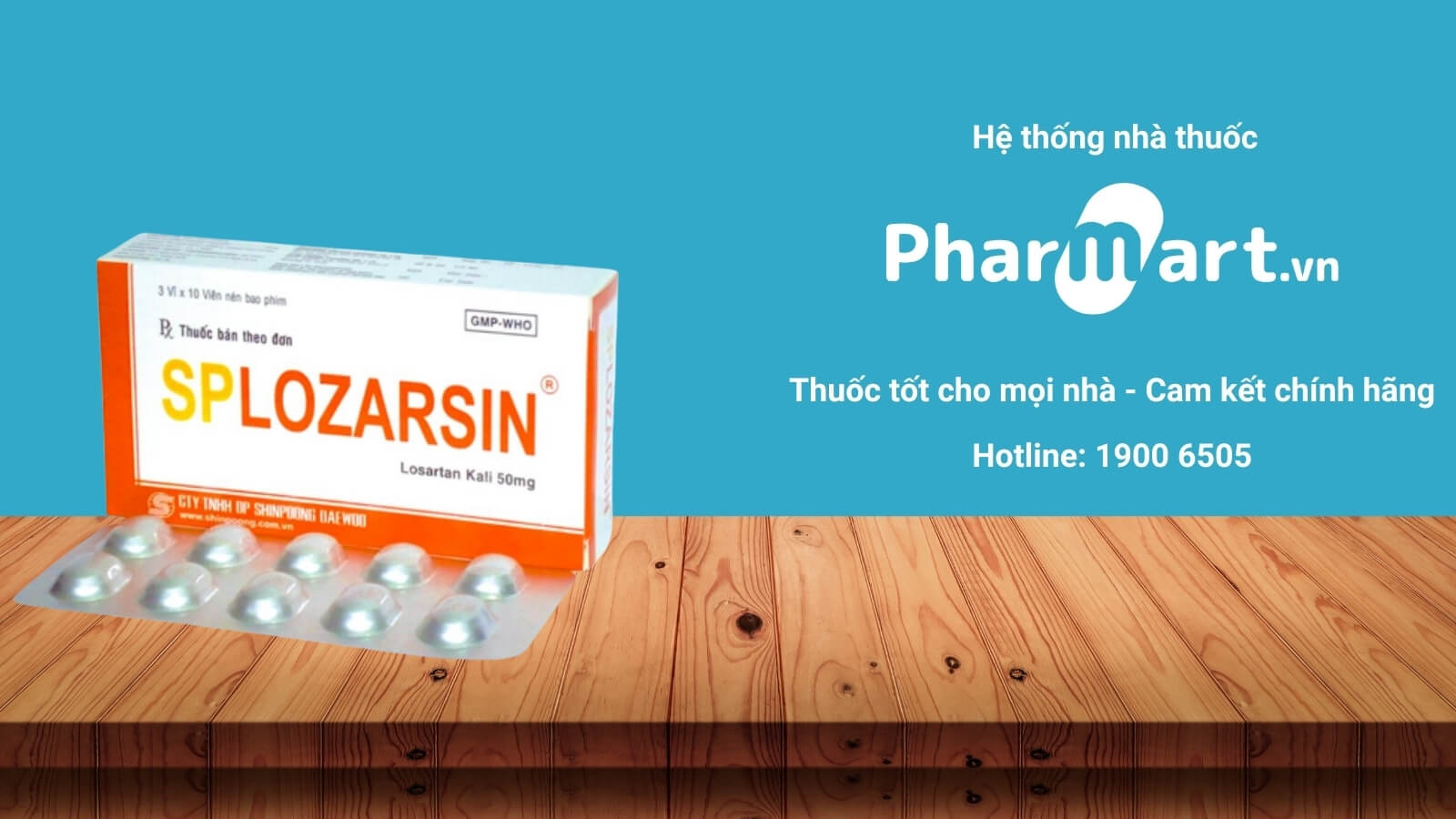 Mua ngay thuốc Splozarsin tại Pharmart.vn