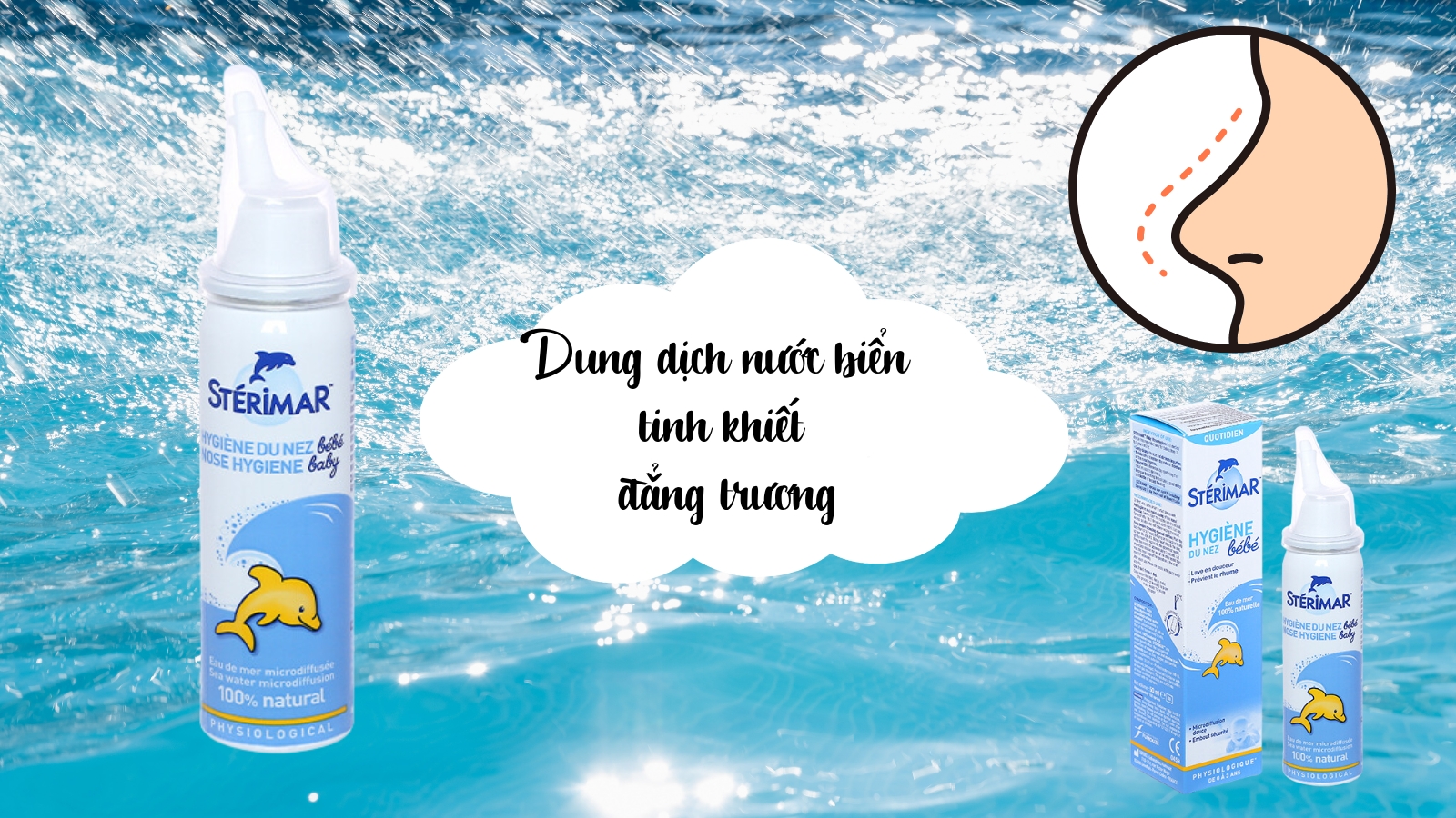 Thành phần chính của Sterimar Nose Hygiene Baby