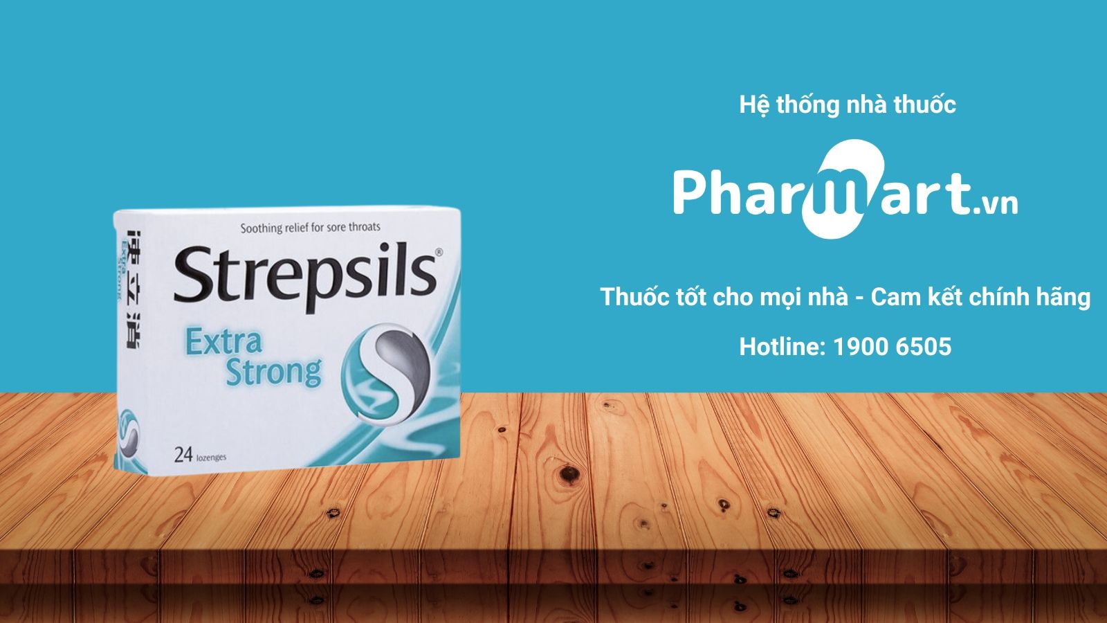 Mua ngay Strepsil extra strong tại Pharmart.vn