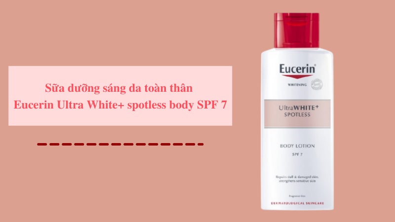 Mua Lotion dưỡng sáng da toàn thân Eucerin Ultra White+ Spotless Body Lotion SPF 7