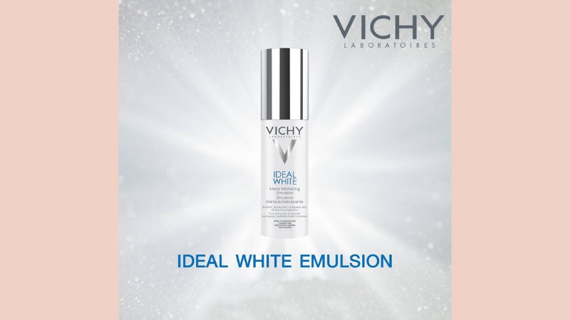 Vichy Ideal White Meta Whitening Emulsion có khả năng dưỡng ẩm suốt 24H