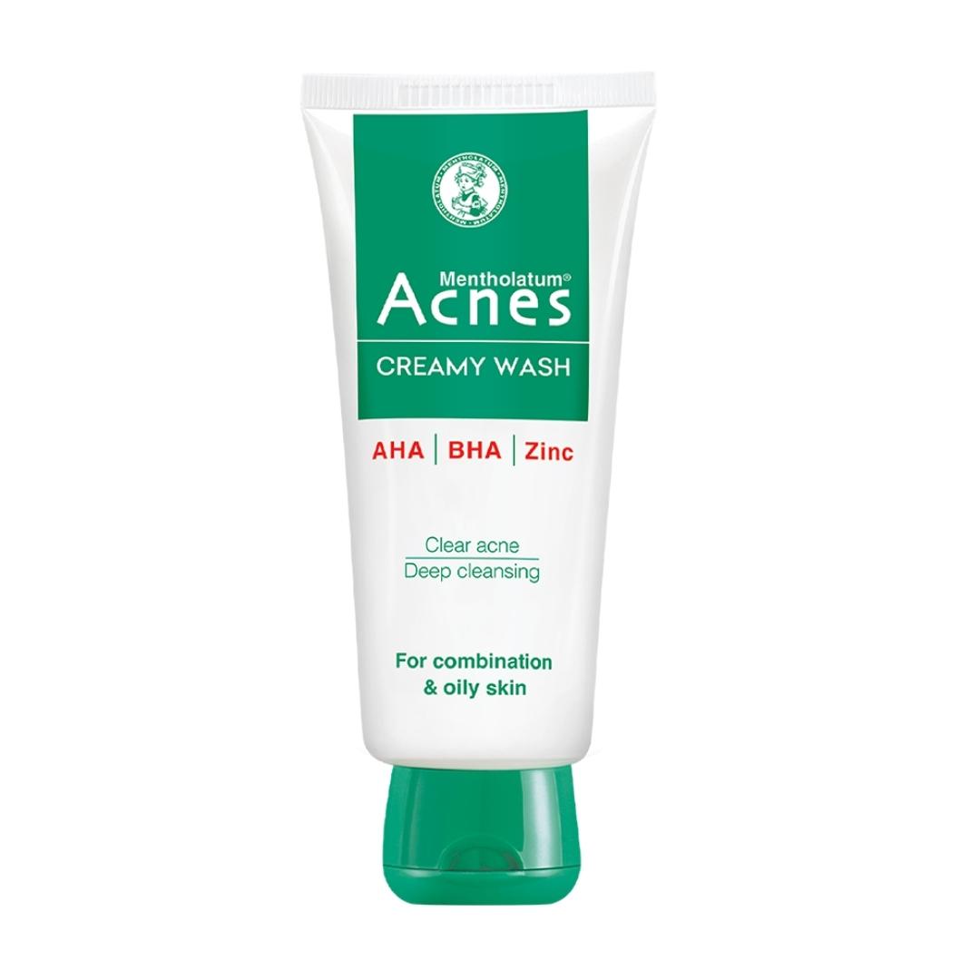 Acnes Creamy Wash AHA/BHA/ZinC Pharmart.vn