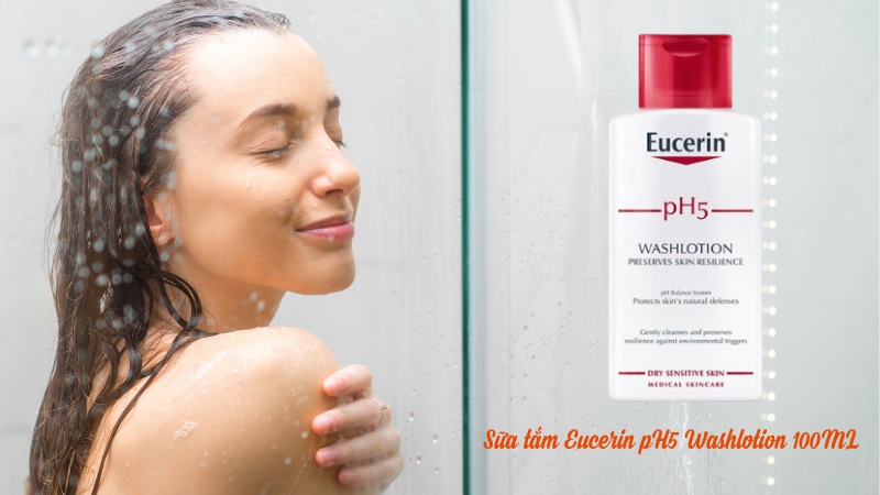 Sữa tắm Eucerin pH5 Washlotion 100ML