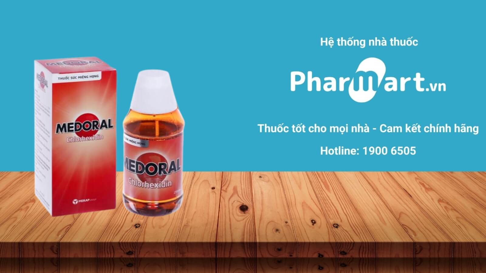 Địa chỉ mua Súc miệng Medoral Chlorheixdin uy tín, chất lượng