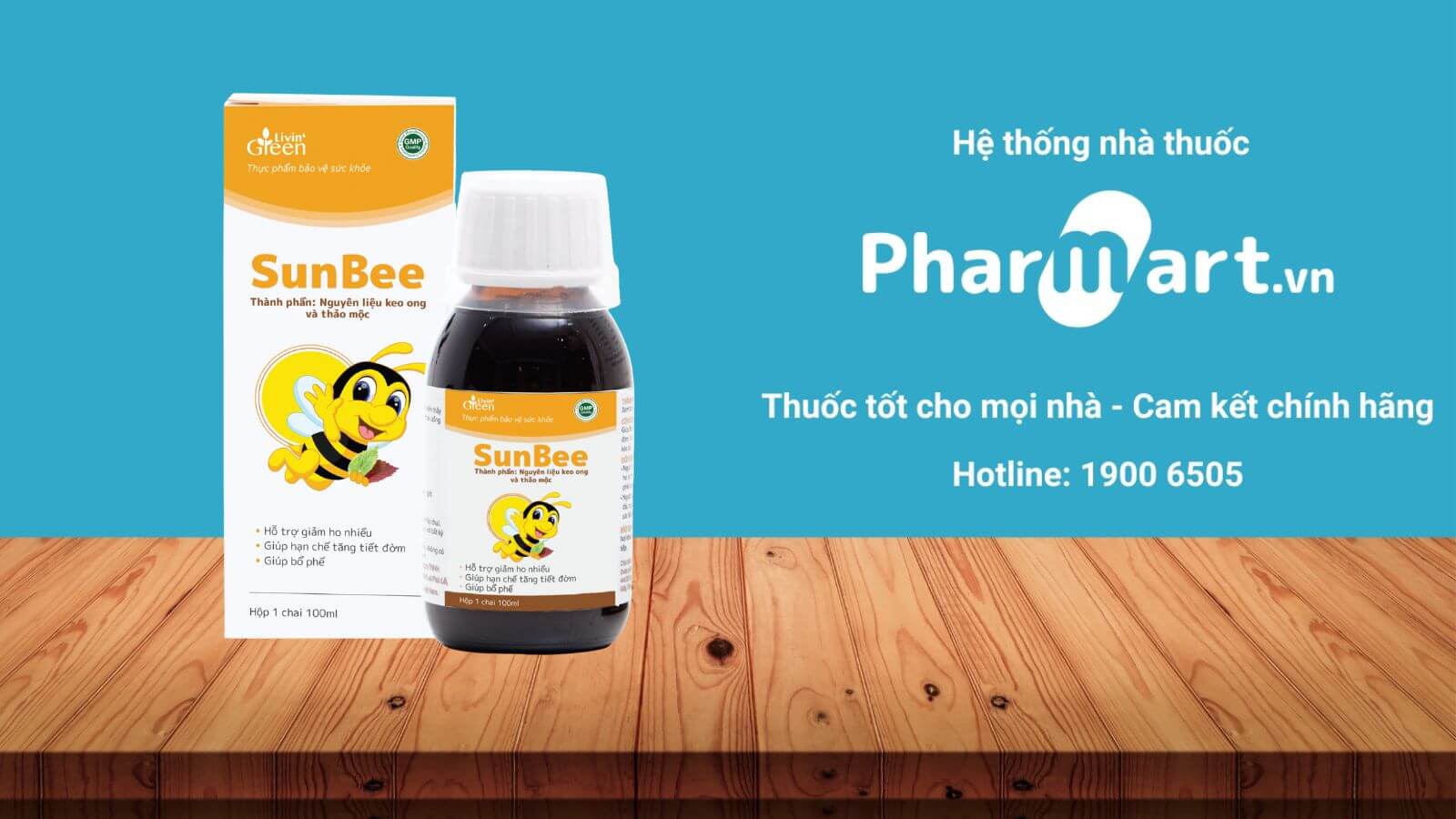 Mua SunBee Siro Ho chính hãng tại Pharmart.vn