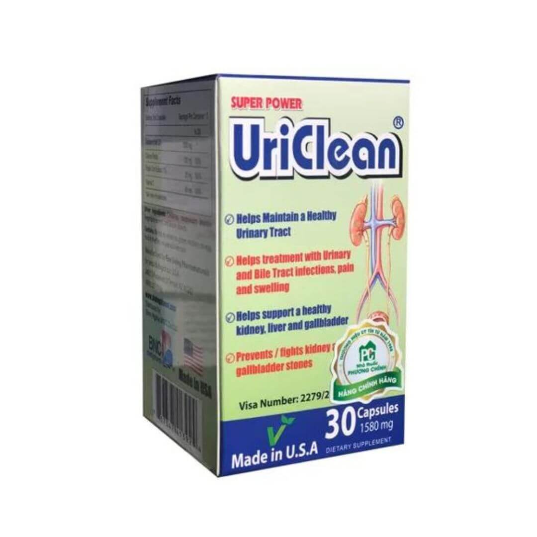 Super Power Uriclean Hỗ trợ tăng cường sức khỏe đường tiết niệu 2