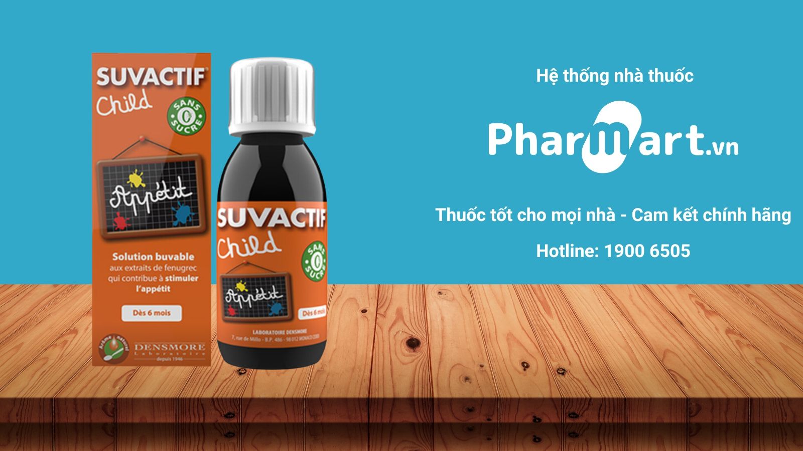 Mua ngay Suvactif Child Appétit chính hãng tại Pharmart.vn