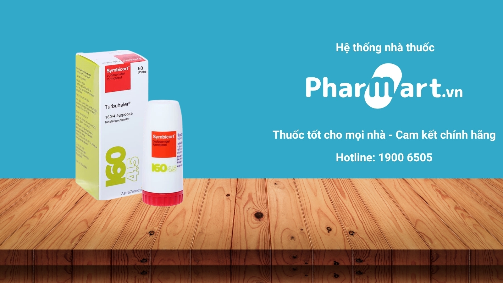 Mua thuốc Symbicort 60 chính hãng tại Pharmart.vn