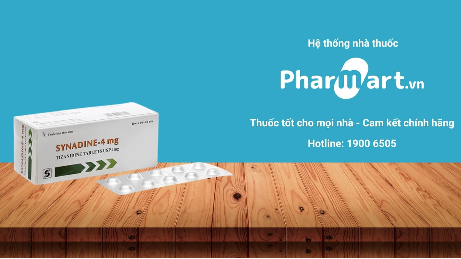 Mua ngay thuốc Synadine 4mg chính hãng tại Pharmart.vn