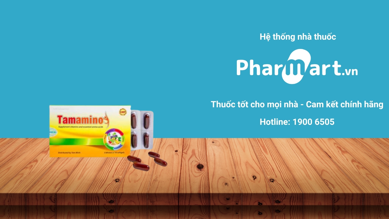 Mua ngay Tamamino chính hãng tại Pharmart.vn