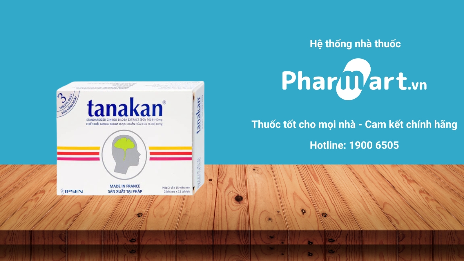 Mua ngay thuốc Tanakan 40mg chính hãng tại Pharmart.vn