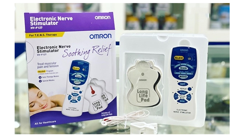 Bộ phận đi kèm máy xung điện trị liệu Omron HV-F127