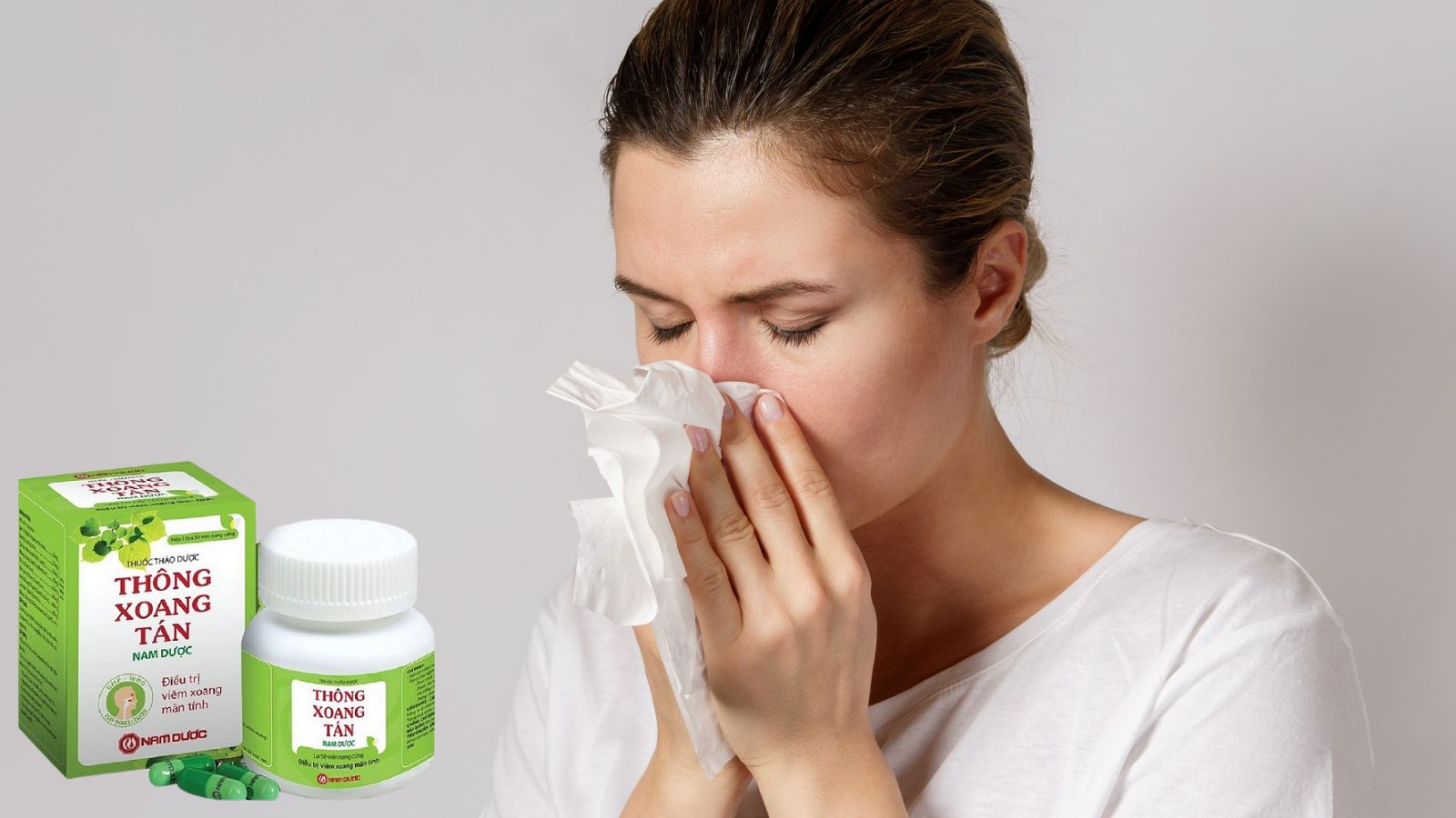 Thông xoang tán - Hỗ trợ viêm mũi, viêm xoang