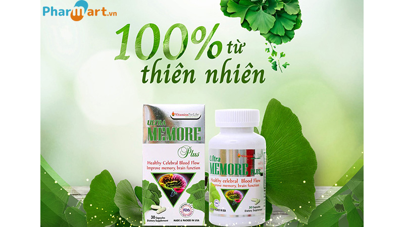Ultra Memore Plus là thực phẩm chức năng hỗ trợ trí não