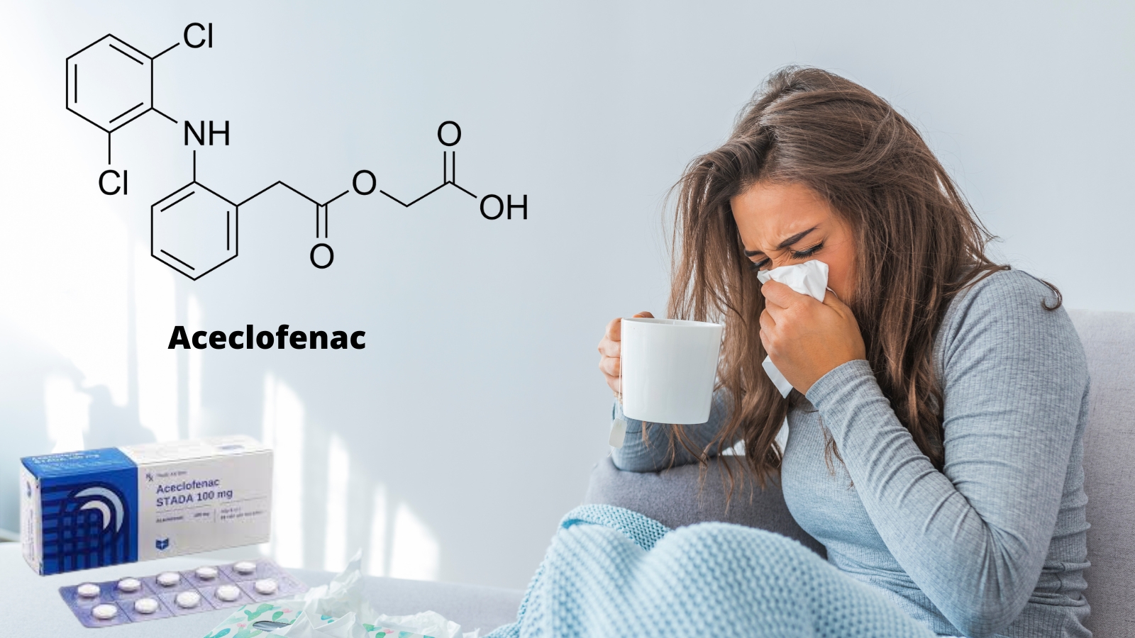 Aceclofenac là một loại thuốc giảm đau và chống viêm không steroid (NSAID)