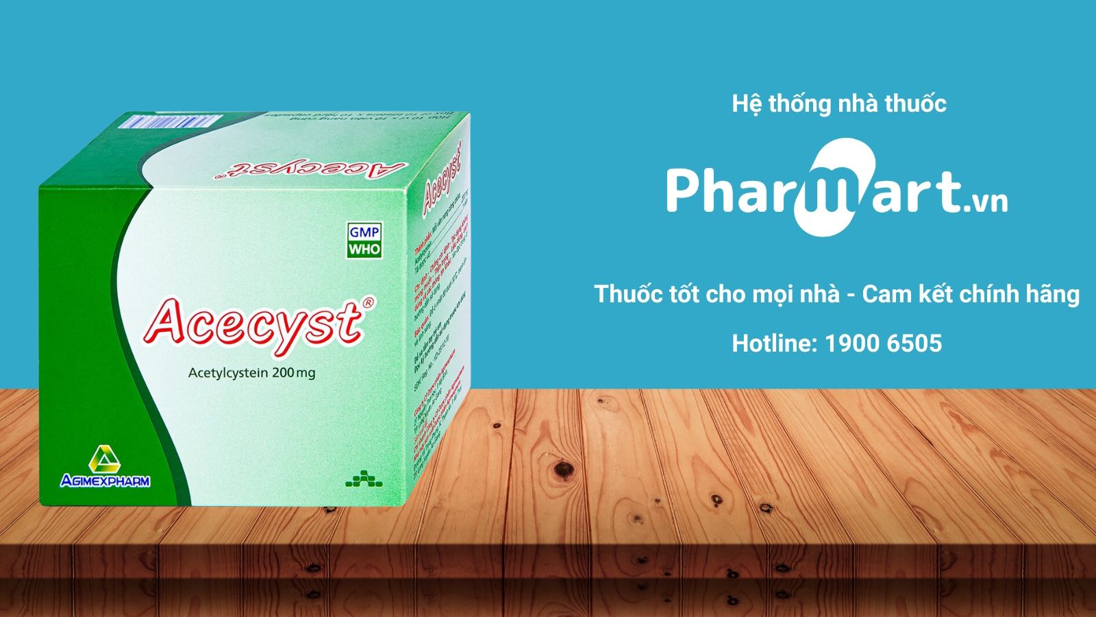 Mua ngay Thuốc Acecyst 200mg tại Pharmart.vn