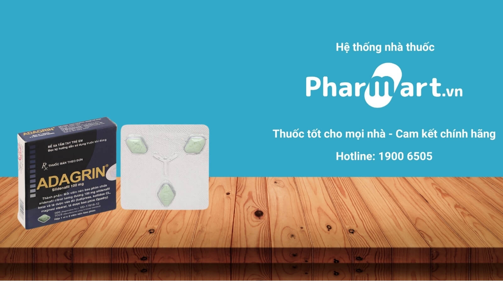 Mua ngay thuốc Adagrin 100 chính hãng tại Pharmart.vn