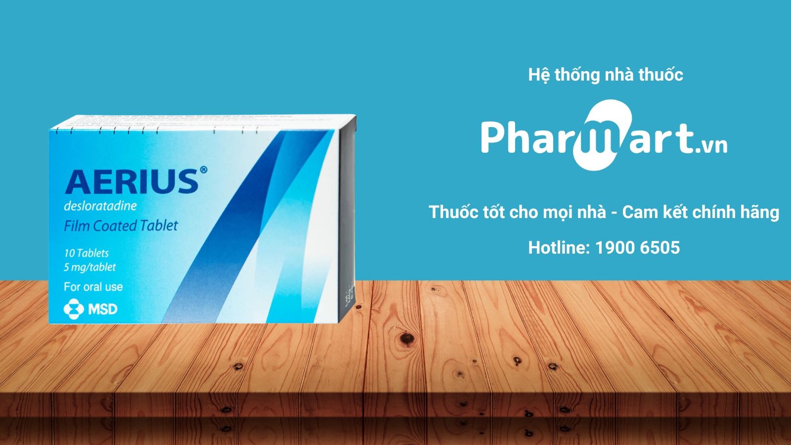 Mua ngay Aerius 5mg tại Pharmart.vn