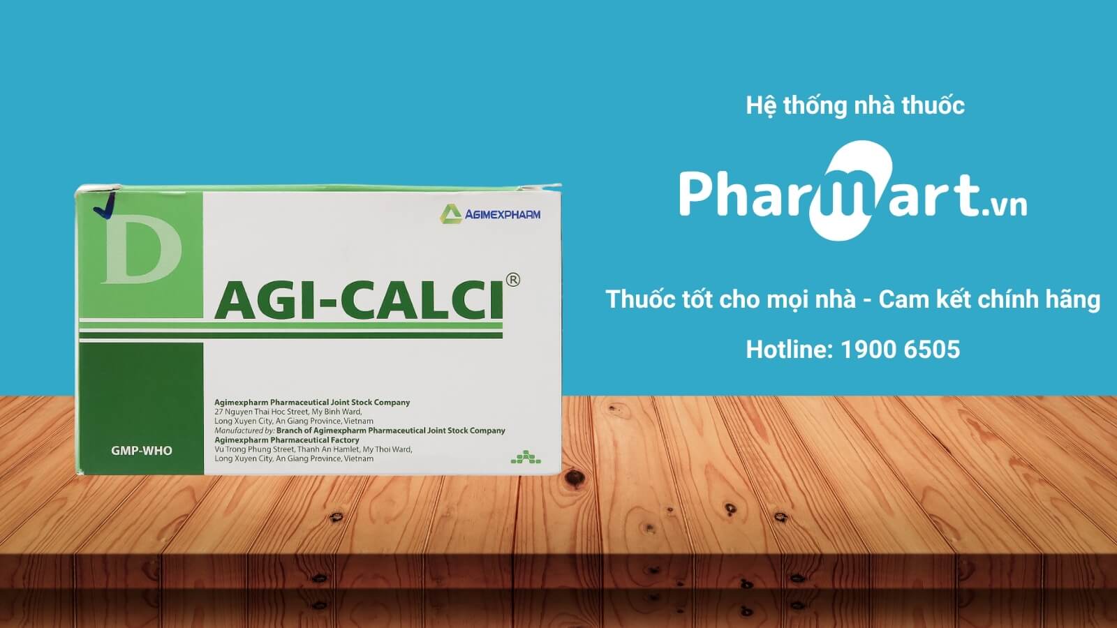 Mua Thuốc Agi-Calci chính hãng tại Pharmart.vn