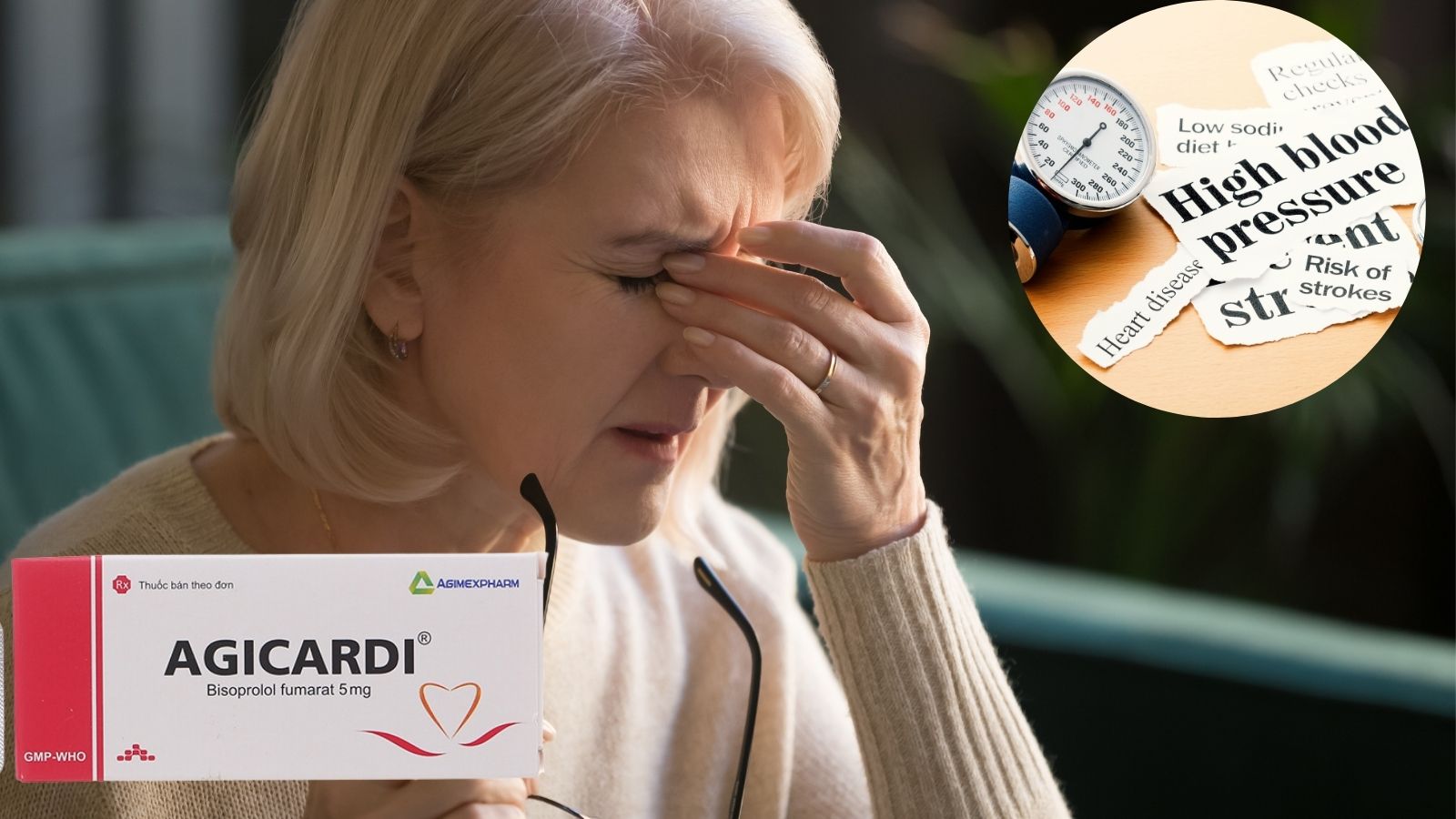 Agicardi 5mg hạ huyết áp hiệu quả