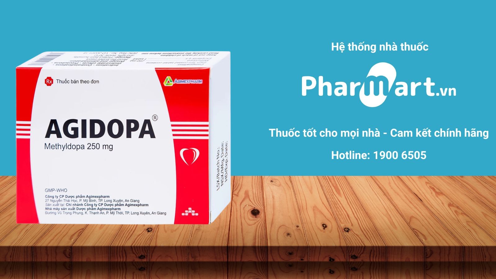 Mua ngay Agidopa tại Phamart.vn