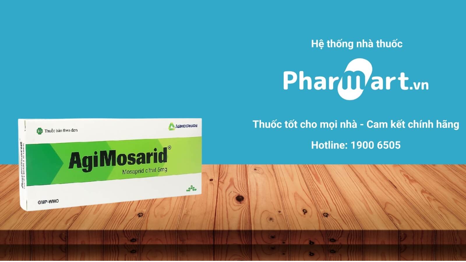 Mua ngay thuốc AgiMosarid chính hãng tại Pharmart.vn