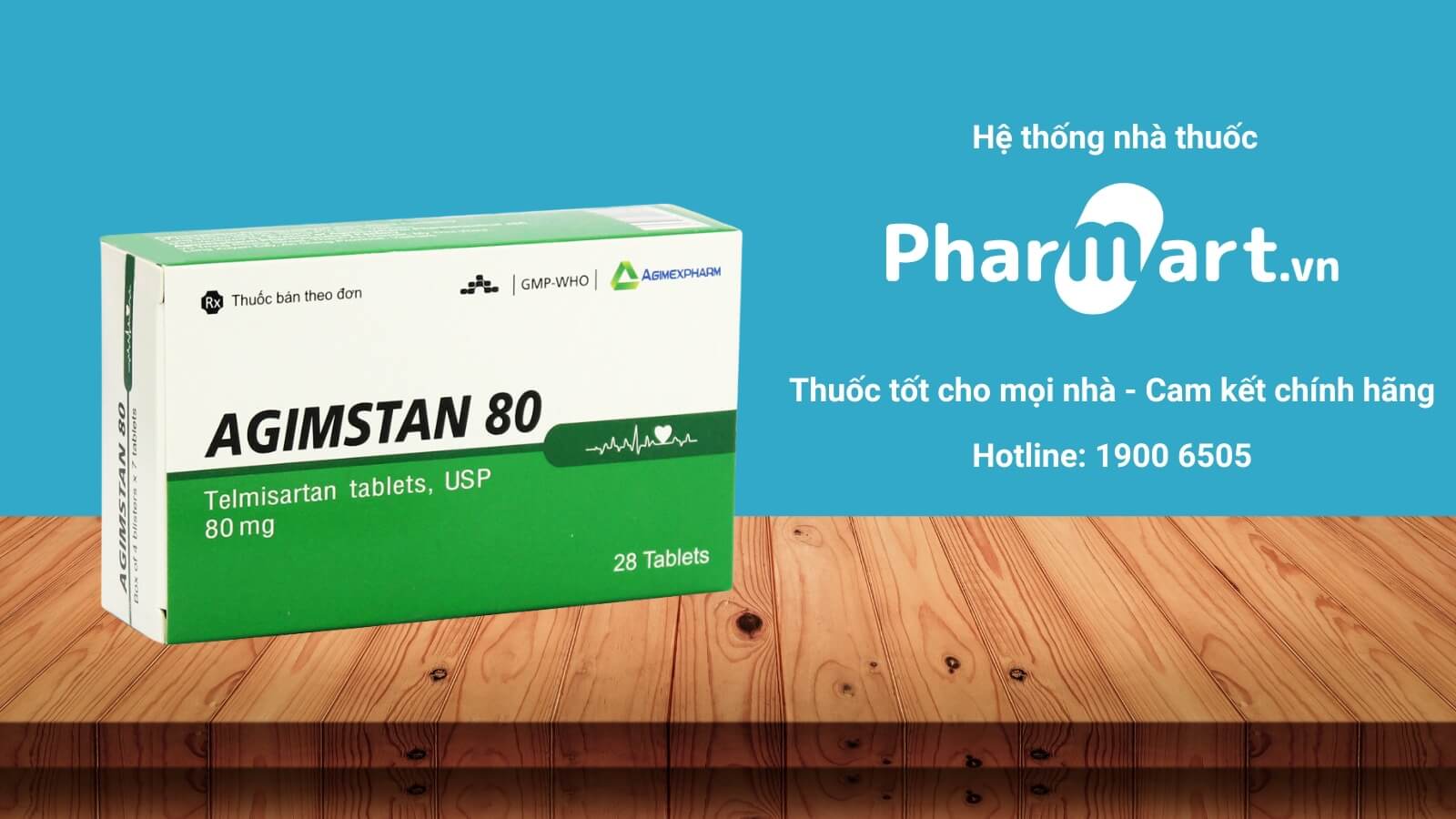 Mua ngay Agimstan 80 tại Pharmart.vn