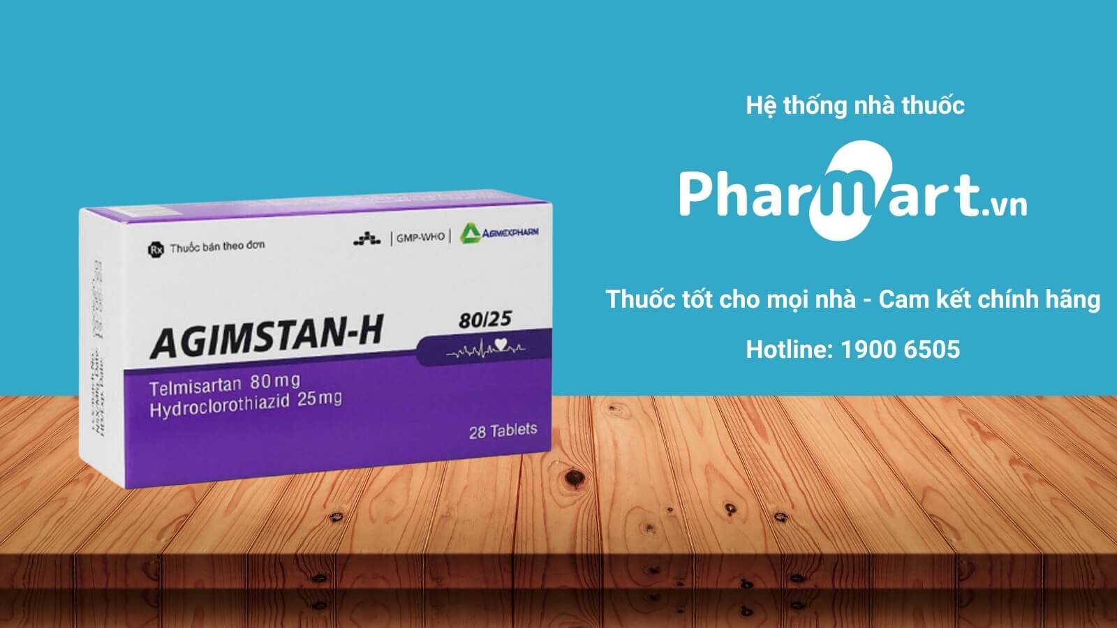 Mua ngay Agimstan-H 80/25 tại Pharmart.vn