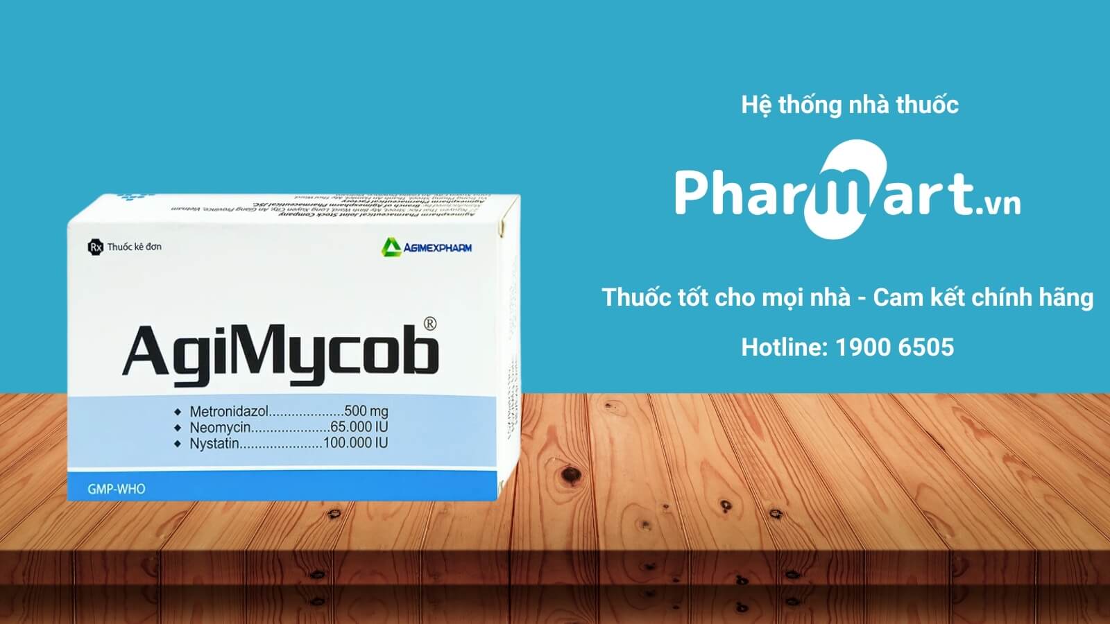 Mua Thuốc Agimycob 500mg chính hãng tại Pharmart.vn