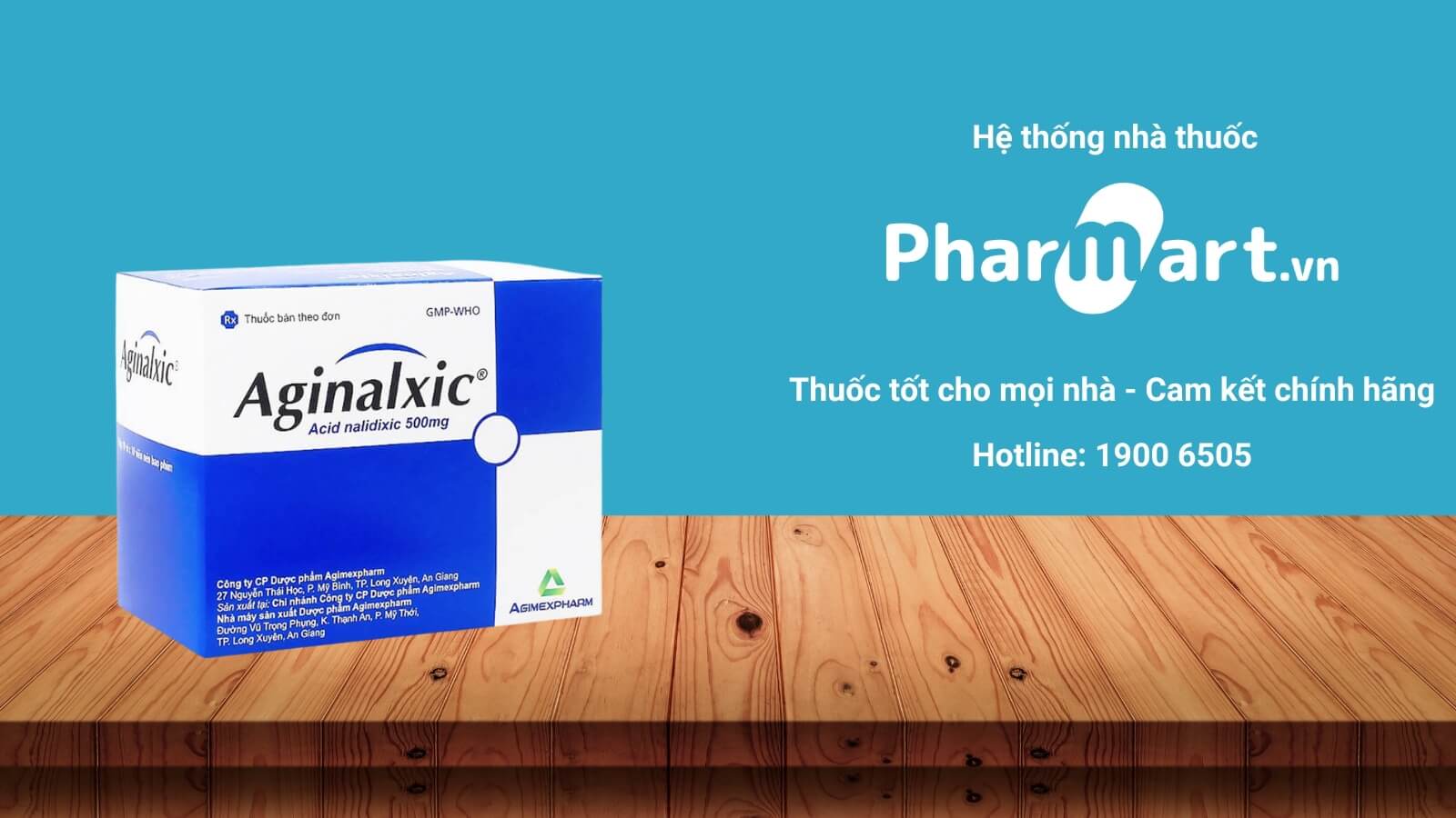 Mua Thuốc Aginalxic 500mg chính hãng tại Pharmart.vn