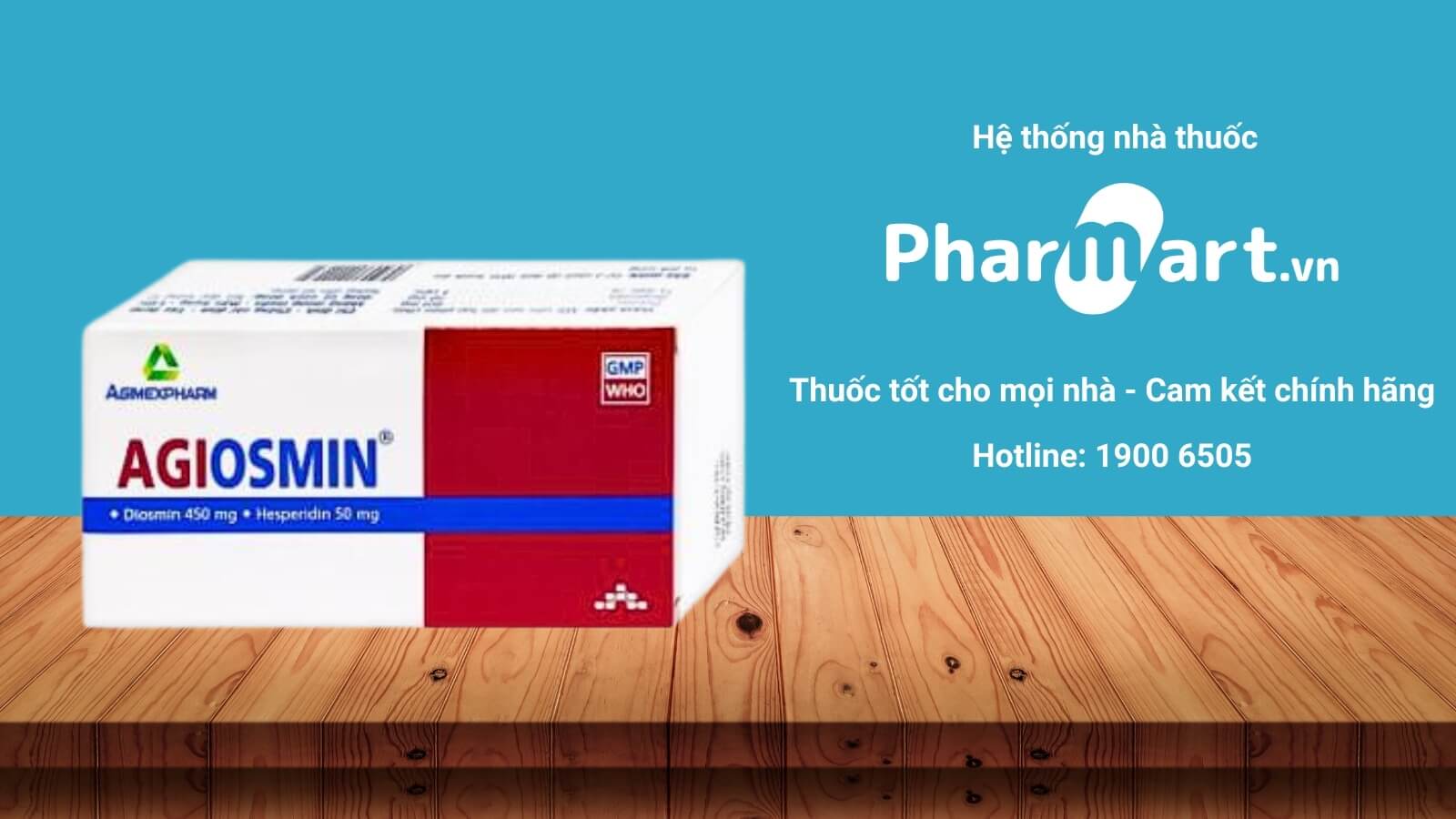 Mua ngay Agiosmin tại Pharmart.vn