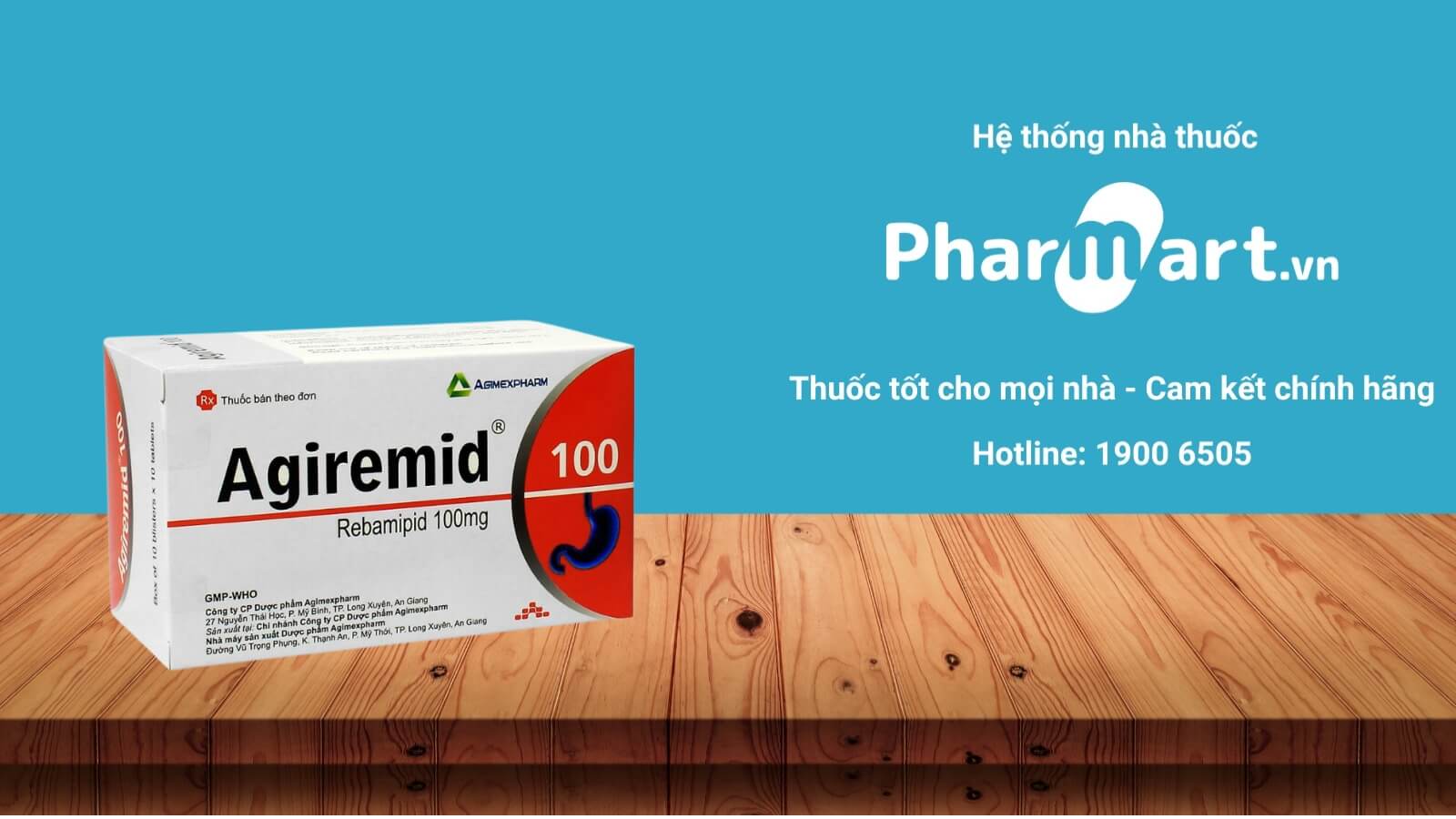 Mua ngay thuốc Agiremid 100 chính hãng tại Pharmart.vn