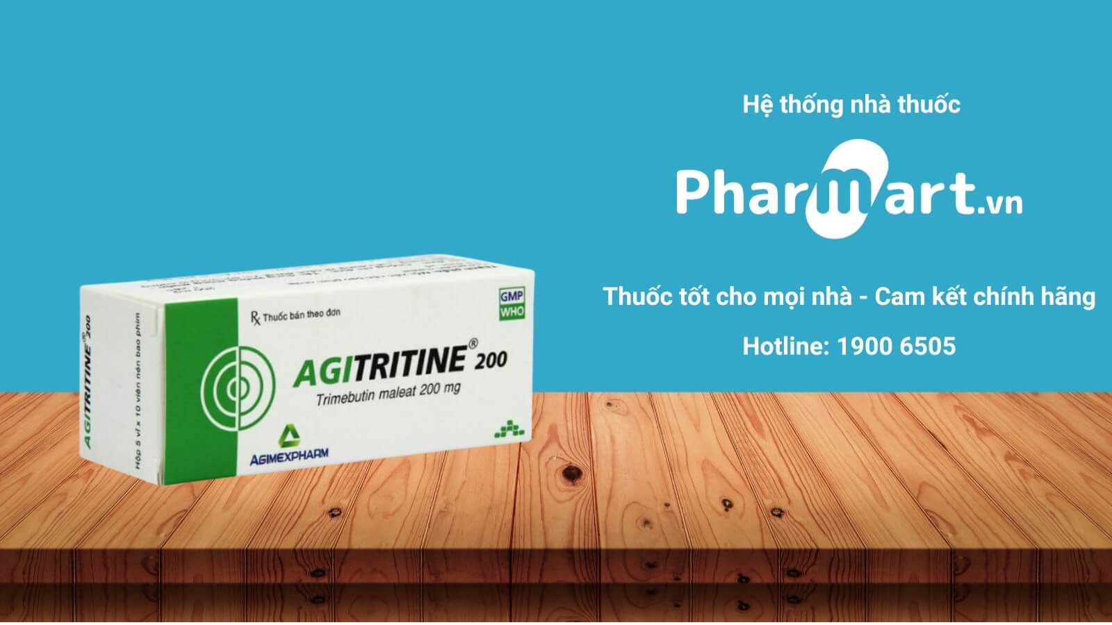 Mua ngay thuốc Agitritine 200 chính hãng tại Pharmart.vn