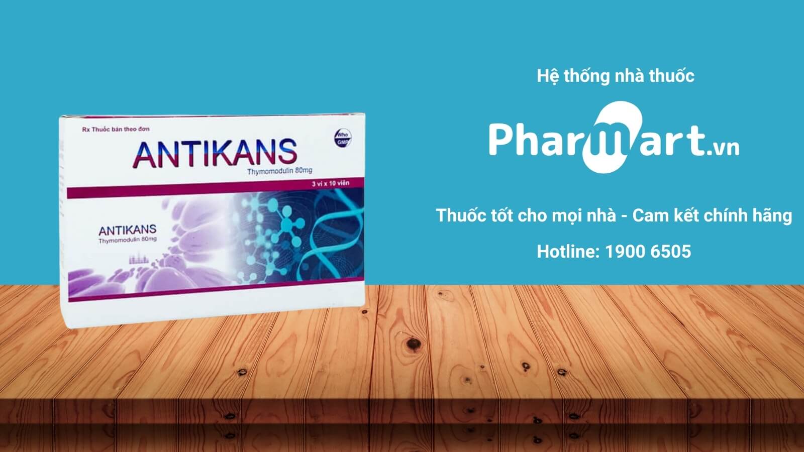 Mua ngay Thuốc AntiKans 80mg tại Pharmart.vn