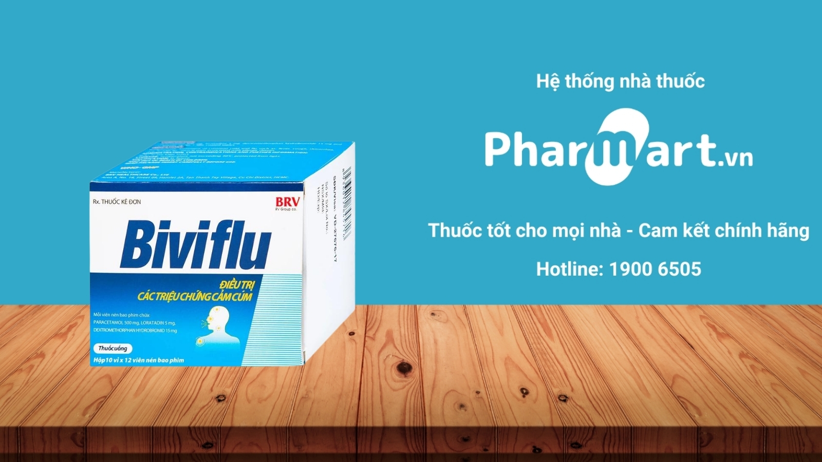 Mua Thuốc Thuốc Biviflu BRV chính hãng tại Pharmart.vn