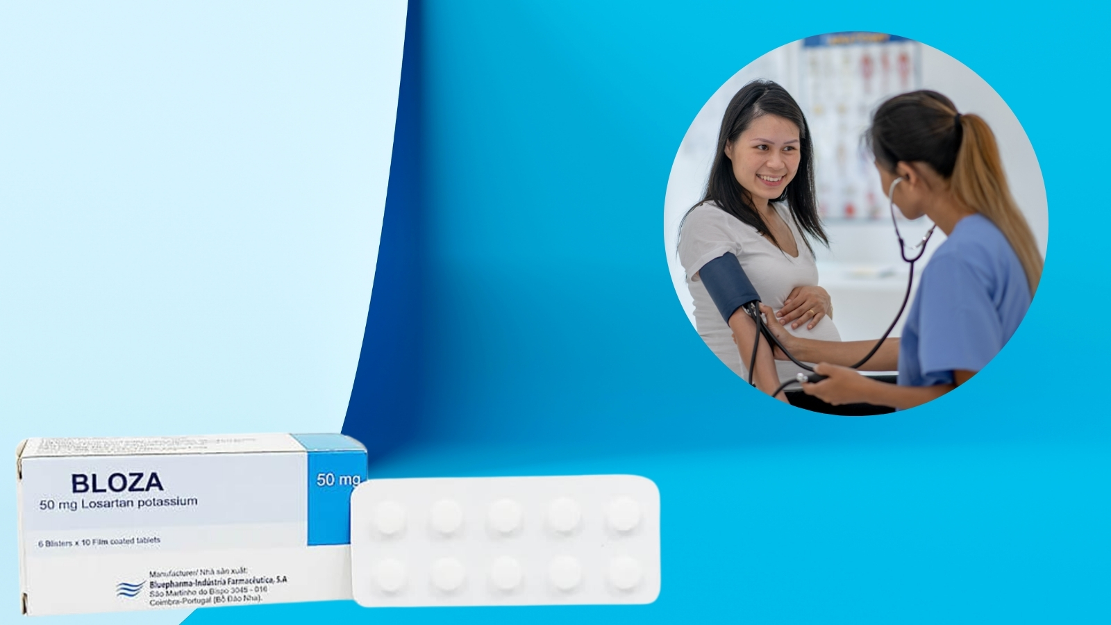 Thuốc được chỉ định trong các trường hợp mắc bệnh cao huyết áp. 