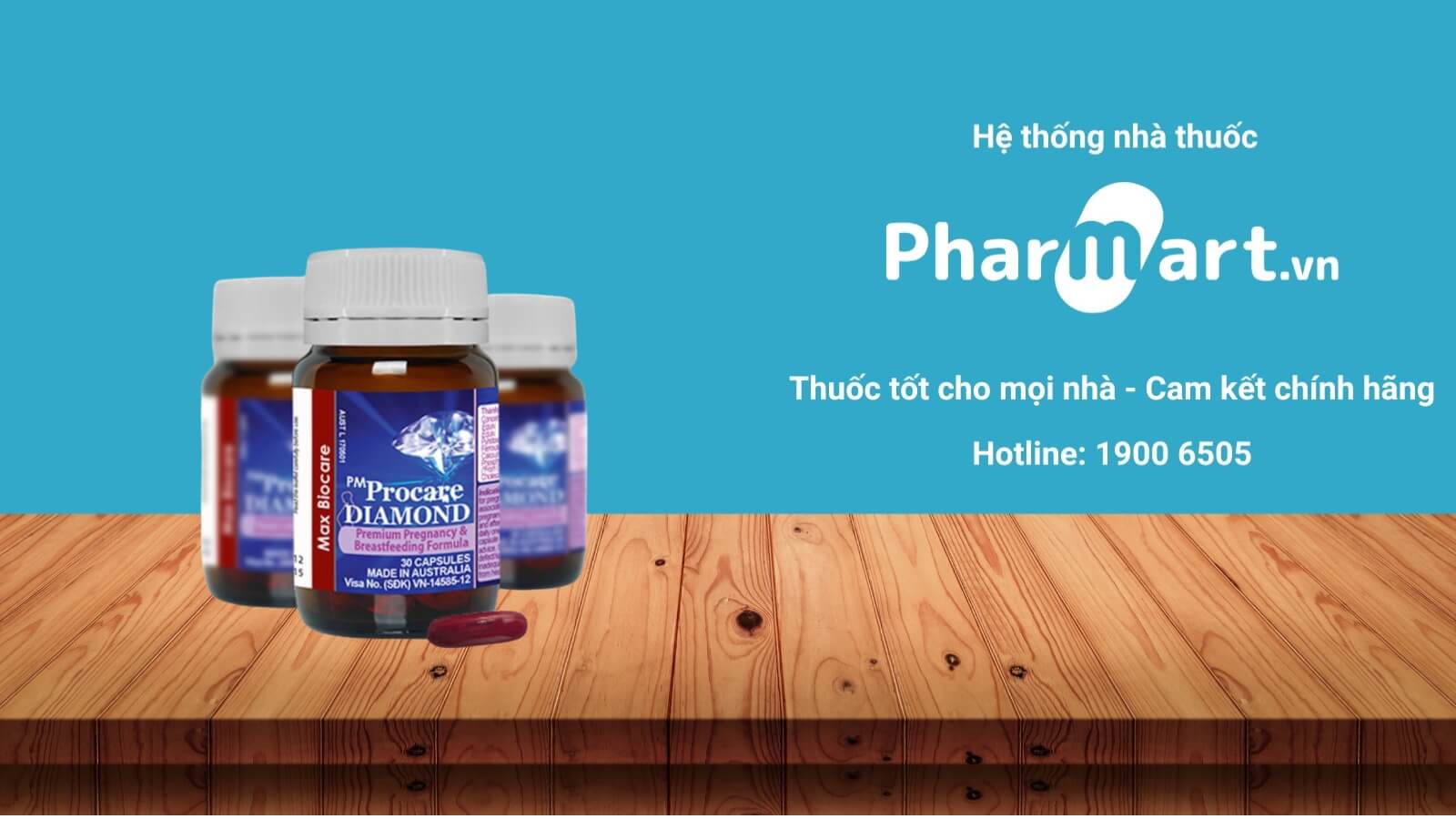 Mua ngay thuốc Procare Diamond chính hãng tại Pharmart.vn